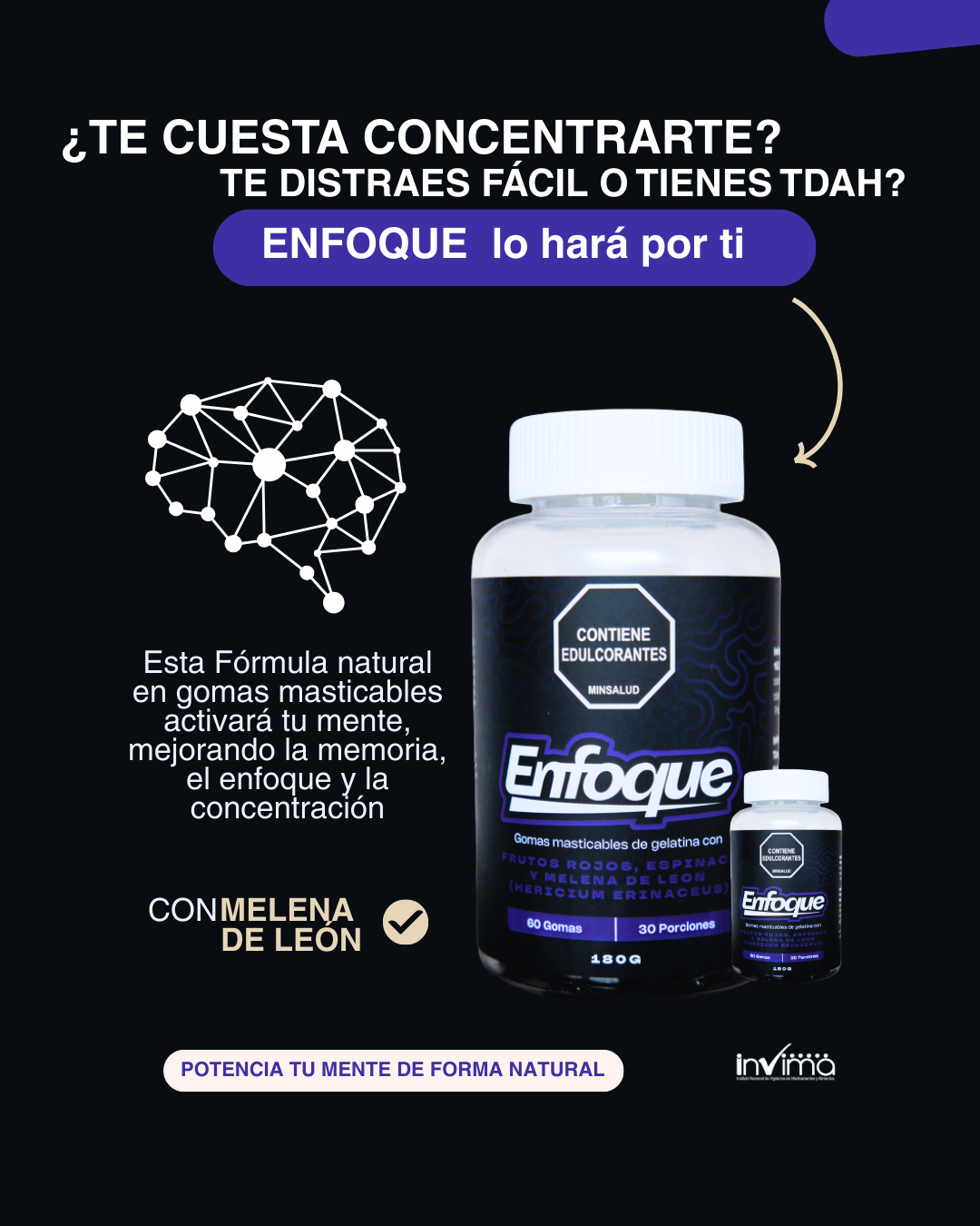 Gomas Masticables con Melena de León